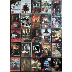 FSK 18 Paket  #10- 30 DVDs/34 Filme - NEU/OVP FSK 18