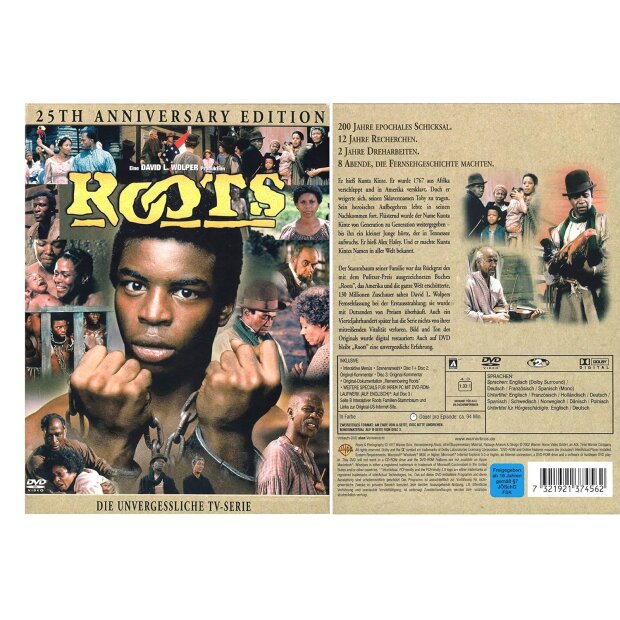 Roots - Die Serie - Louis Gossett Jr. [3 DVDs] *HIT*, 12,85