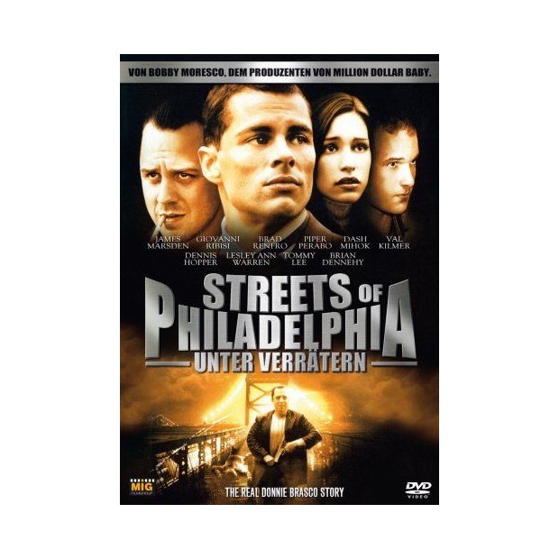 Streets of Philadelphia - Unter Verr&auml;tern  DVD/NEU/OVP - Kilmer/Hooper/Ribsi