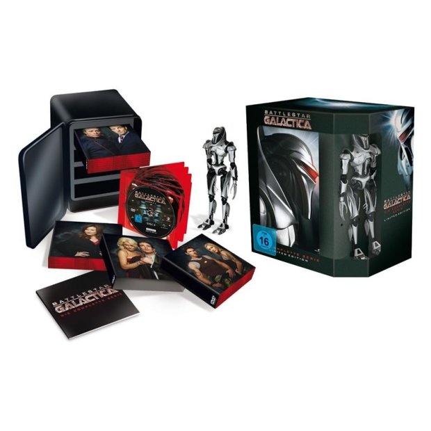 Battlestar Galactica Komplettbox [Limited Edition] [25 DVDs] NEU/OVP