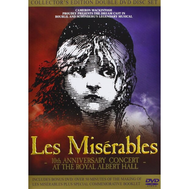 Les Miserables - 10th Anniversary Concert (Collectors Ed.)   2 DVDs  *HIT*