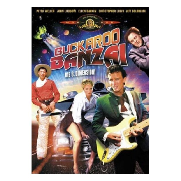 Buckaroo Banzai - Die 8. Dimension - Peter Weller   DVD  *HIT*