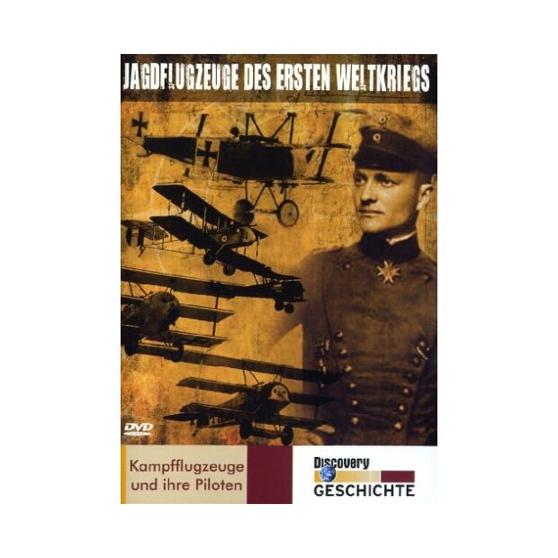Jagdflugzeuge des Ersten Weltkriegs - Discovery Geschichte  DVD/NEU/OVP