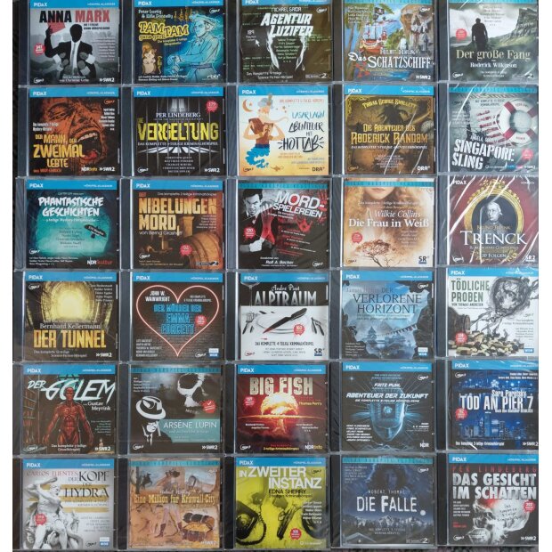 Das Große Pidax Hörspiel Paket  - 76 Hörspiele 76 CDs/NEU/OVP
