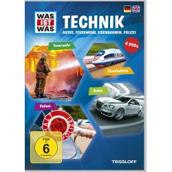 Was Ist Was - Technik. Autos, Feuerwehr, Eisenbahnen,...
