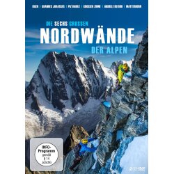 Die sechs grossen Nordwände der Alpen  2 DVDs/NEU/OVP