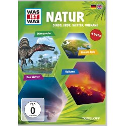 Was Ist Was - Natur. Dinos, Erde, Wetter, Vulkan...