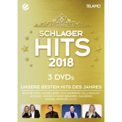Schlager Hits 2018  3 DVDs  HIT*