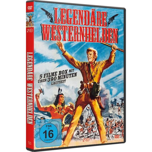 Legendäre Westernhelden - 5 Filme [2 DVDs] NEU/OVP