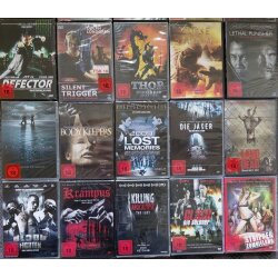 DVD FSK 18 Paket  #6 - 33 DVDs/56 Filme - NEU/OVP FSK 18
