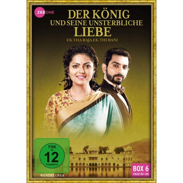 Der König und seine unsterbliche Liebe (Box 6) Bollywood  3 DVDs/NEU/OVP