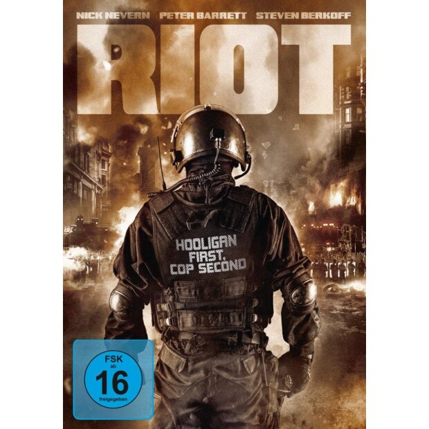 Riot - Hooligan first, Cop second   DVD/NEU/OVP
