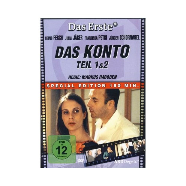 Das Konto - Teil 1+2 - Heino Fersch  DVD/NEU/OVP