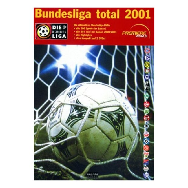 Bundesliga Total 2001 - 4 Stunden  DVD /NEU/OVP