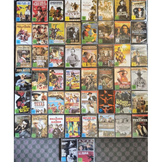 Das ultimative Western DVD-Mega-Paket: 53 Filme auf 52 DVDs - NEU&OVP