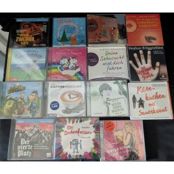 Grosses CD Paket #2 - 60 Hörbücher  - 143 CDs und mp3 CDs/NEU/OVP