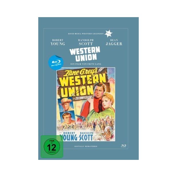 Western Union - Randolph Scott  Blu-ray/NEU/OVP