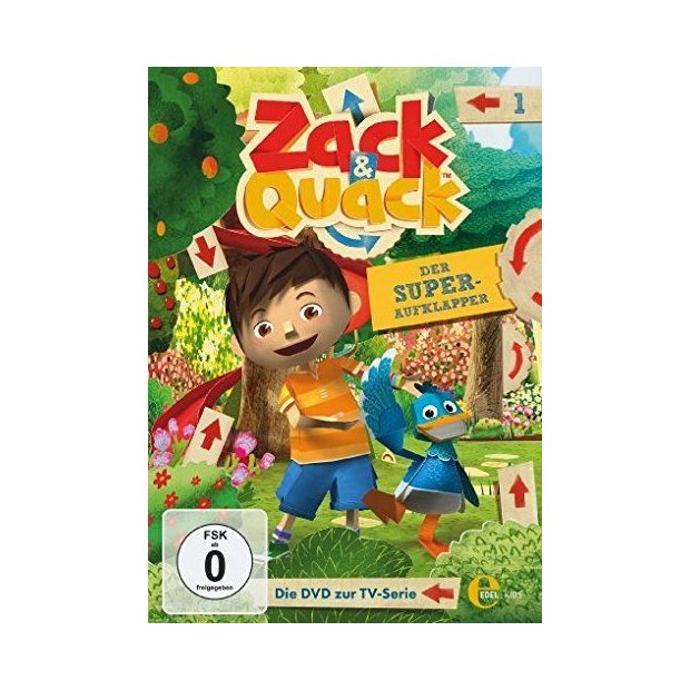 Zack & Quack - Folge 1: Der Super-Aufklapper  DVD/NEU/OVP