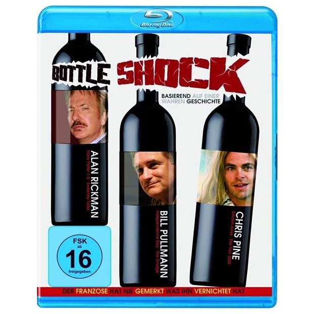 Bottle Shock - Chris Pine Blu-Ray /NEU/OVP
