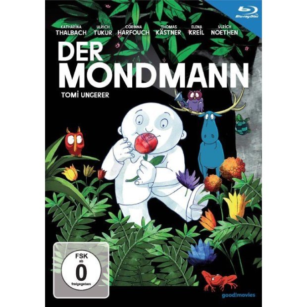 Der Mondmann - Trickfilm - Katharina Thalbach  Blu-ray/NEU/OVP