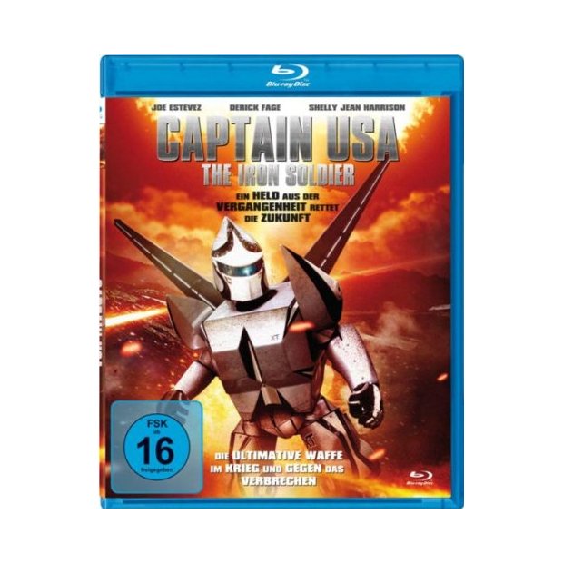 Captain USA - The Iron Soldier  Blu-ray/NEU/OVP