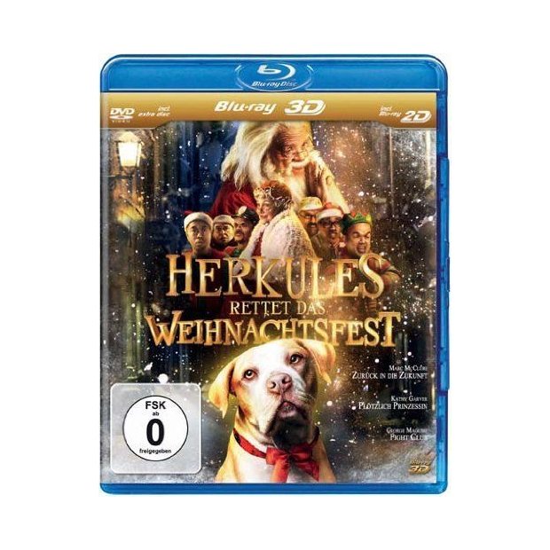 Herkules rettet das Weihnachtsfest 3D Blu-ray/NEU/OVP inkl. 2D Version
