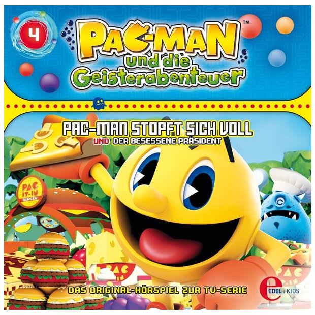 Pac-Man und die Geisterabenteuer  Pac-Man stopft sich voll  CD/NEU/OVP