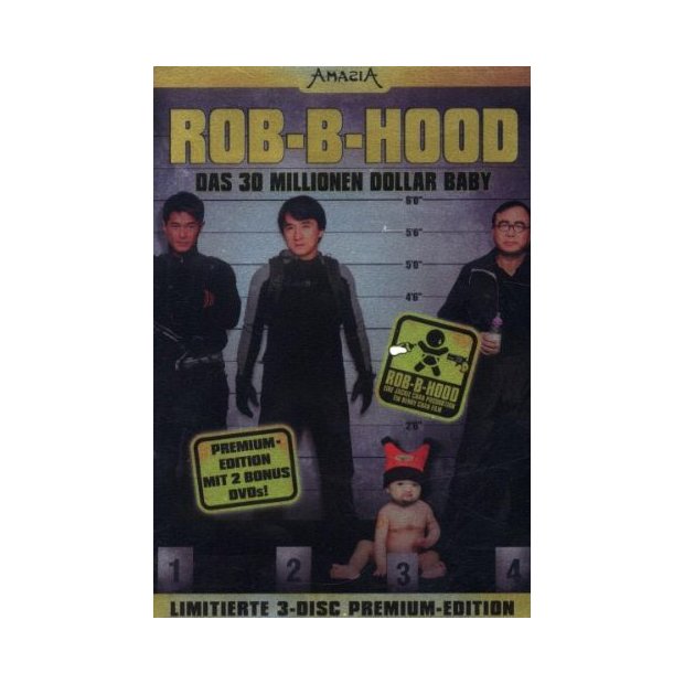 Rob-B-Hood - Jackie Chan - Premium Edition Metallbox 3 DVDs/NEU/OVP