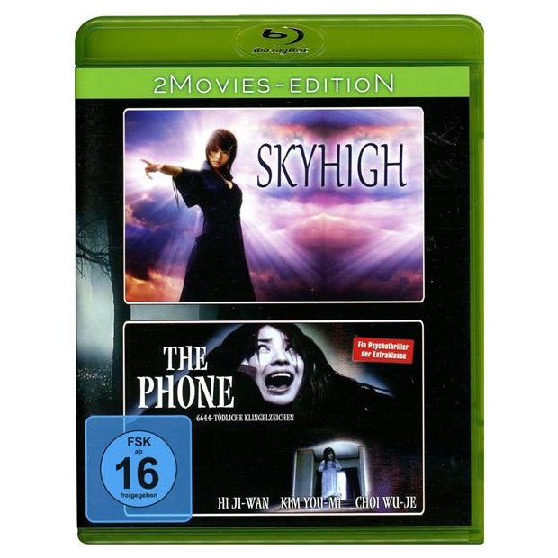 Skyhigh + The Phone - 2 x Korea / Japan Horror  Blu-ray/NEU/OVP