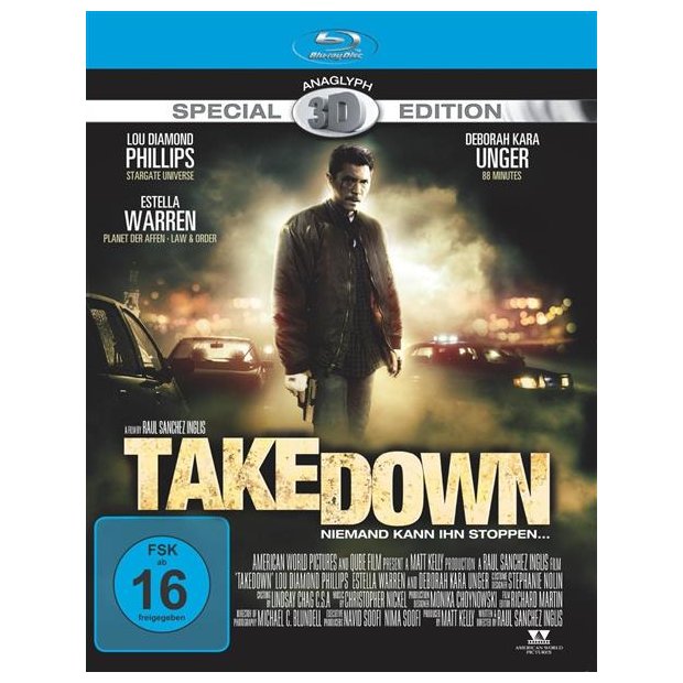 Take Down  Niemand kann ihn stoppen - Special 3D Blu-ray/NEU/OVP