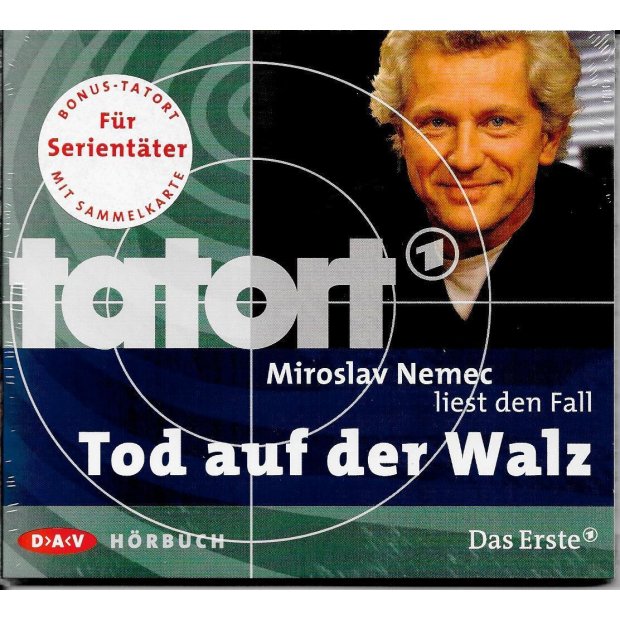 Tatort - Tod auf der Walz - H&ouml;rbuch - Miroslav Nemec CD/NEU/OVP