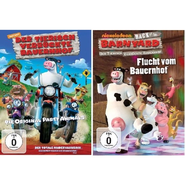 Terisch verr&uuml;ckte Bauernhof + Flucht vom Bauernhof - 2 DVDs/NEU/OVP