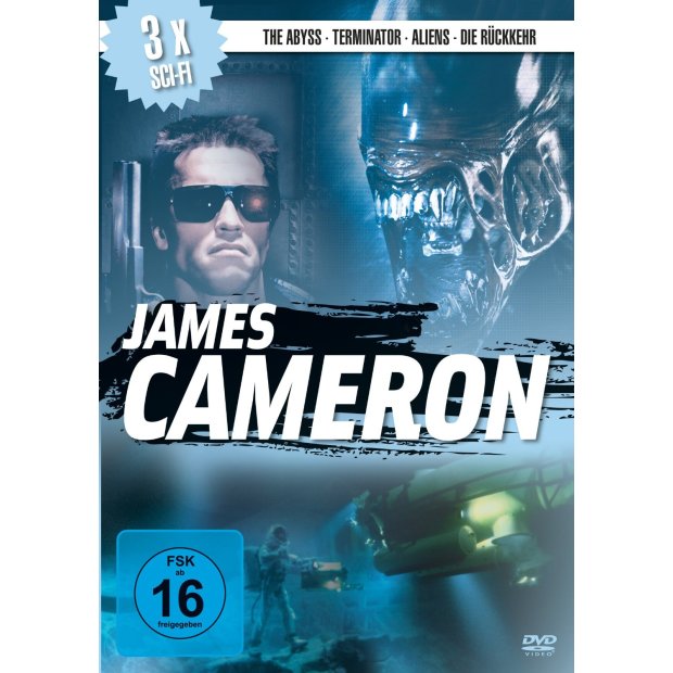The Abyss  + Terminator (Schwarzenegger) +  Aliens Die R&uuml;ckkehr  DVD-Box/NEU/OVP
