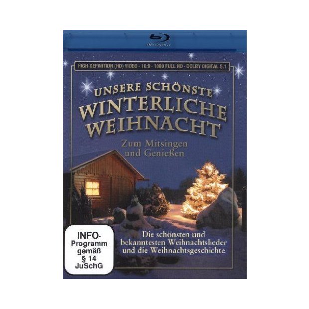 Unsere schönste winterliche Weihnacht - Zum Mitsingen  Blu-ray/NEU/OVP