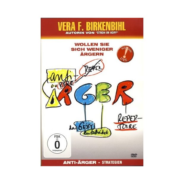 Vera F. Birkenbihl Anti-Ärger-Strategien - DVD/NEU/OVP
