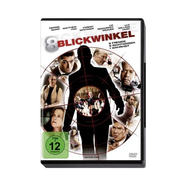 8 Blickwinkel - Dennis Quaid  DVD/NEU/OVP