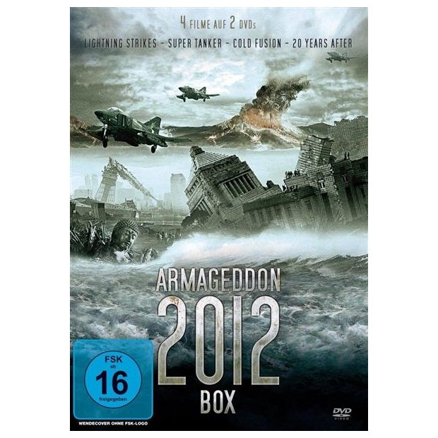 Armageddon 2012 Box [4 Filme]  2 DVDs/NEU/OVP