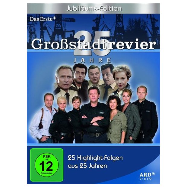 Großstadtrevier - 25 Jahre/Jubiläums Edition [7 DVDs] NEU/OVP