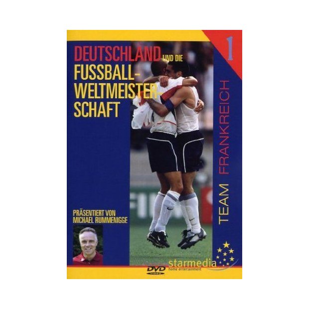 Deutschland und die Fu&szlig;ballweltmeisterschaft  Team Frankreich  DVD/NEU/OVP