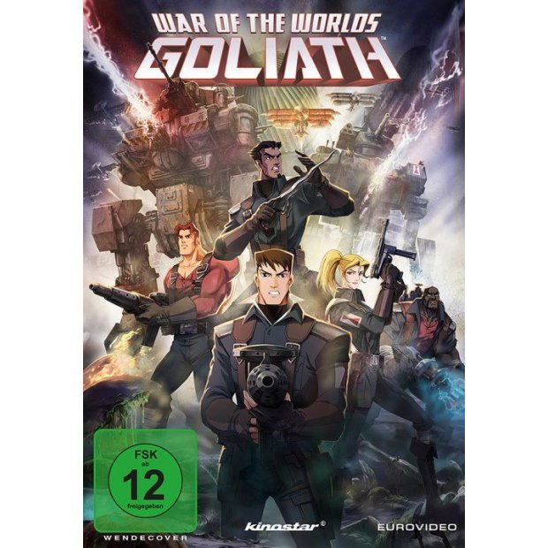 War of the Worlds: Goliath - Trickfilm  DVD/NEU/OVP Kein Amazon