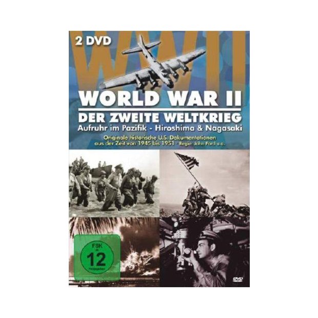 Zweite Weltkrieg - Aufruhr im Pazifik / Hiroshima & Nagasaki - 2 DVDs/NEU/OVP