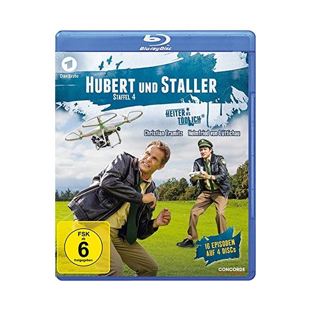 Hubert und Staller - Staffel 4  Blu-ray/NEU/OVP