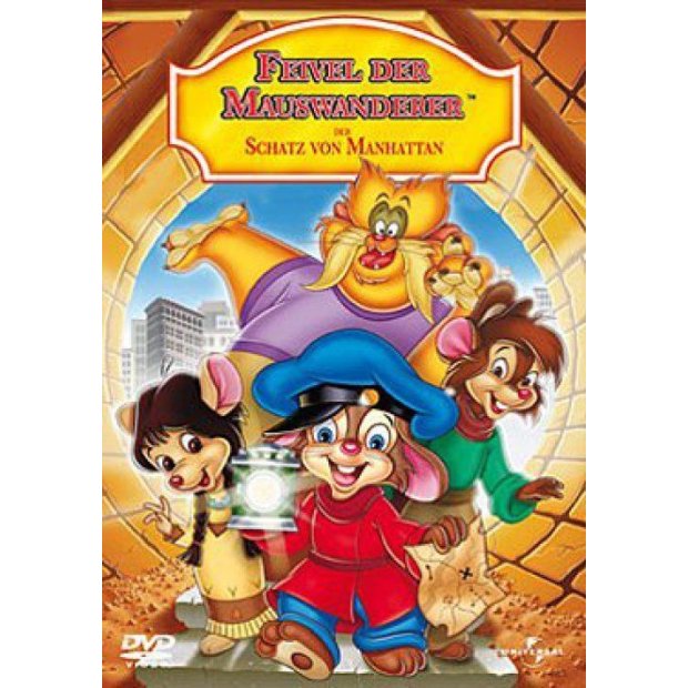 Feivel der Mauswanderer 3 - Der Schatz von Manhattan  DVD/NEU/OVP