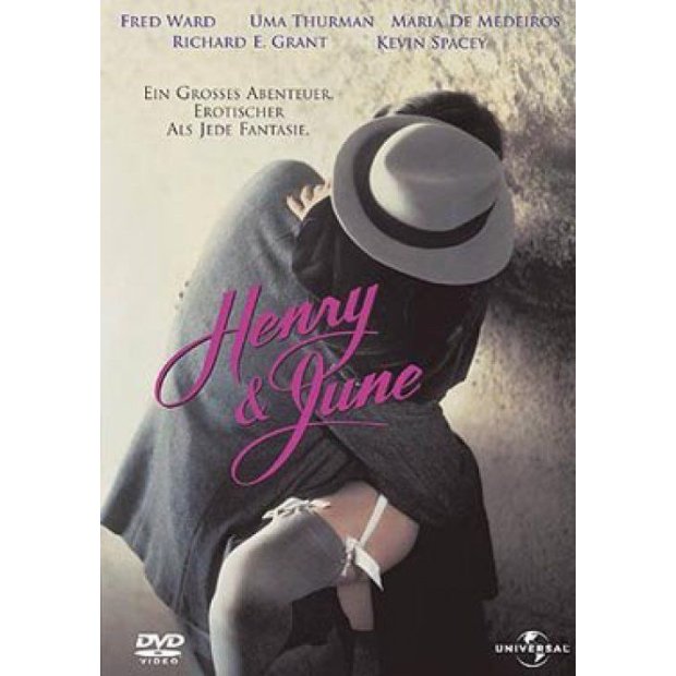 Henry &amp; June - Fred Ward  Uma Thurman  Kevin Spacey -  DVD/NEU/OVP