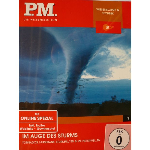 Im Auge des Sturms- P.M. Wissensedition  DVD/NEU/OVP