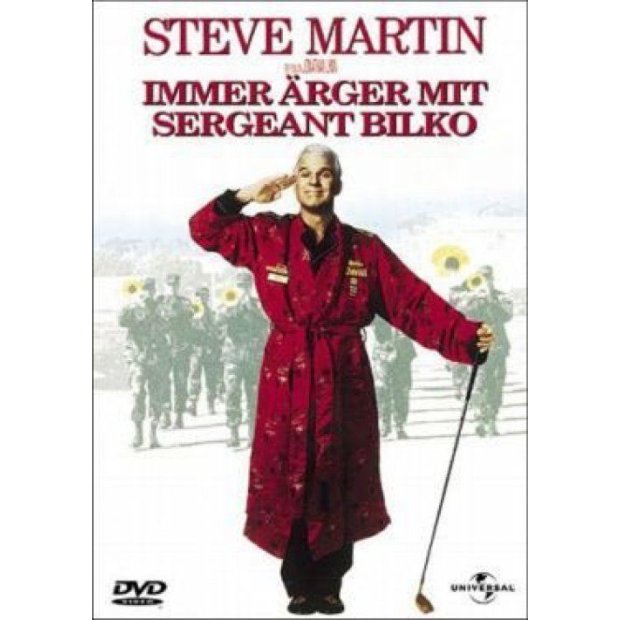 Immer &Auml;rger mit Sergeant Bilko - Steve Martin  DVD/NEU/OVP