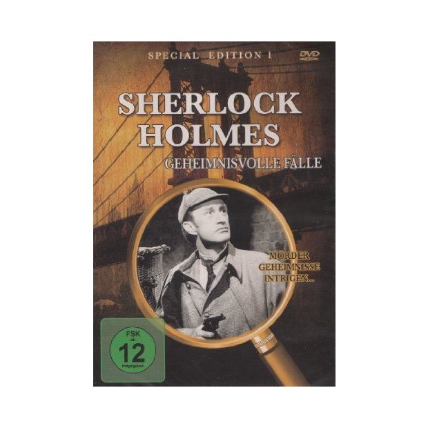 Sherlock Holmes - Geheimnisvolle Fälle - Special Ed. 1  DVD/NEU/OVP