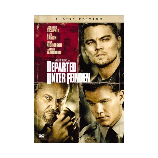 Departed - Unter Feinden - Leonardo Di Caprio - 2 DVDs/NEU/OVP