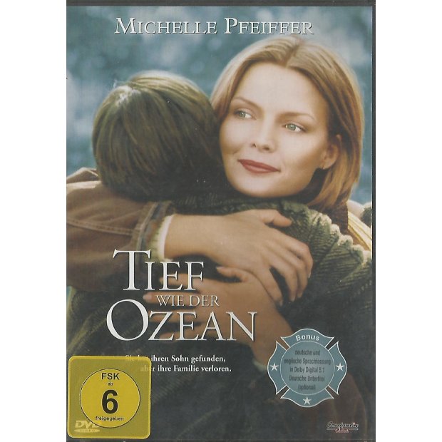 Tief wie der Ozean - Michelle Pfeiffer  DVD/NEU/OVP