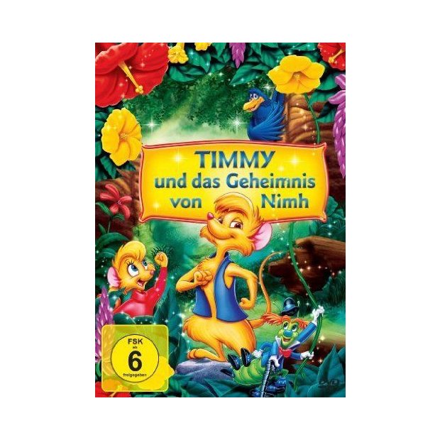 Timmy und das Geheimnis von Nimh - Trickfilm - DVD/NEU/OVP